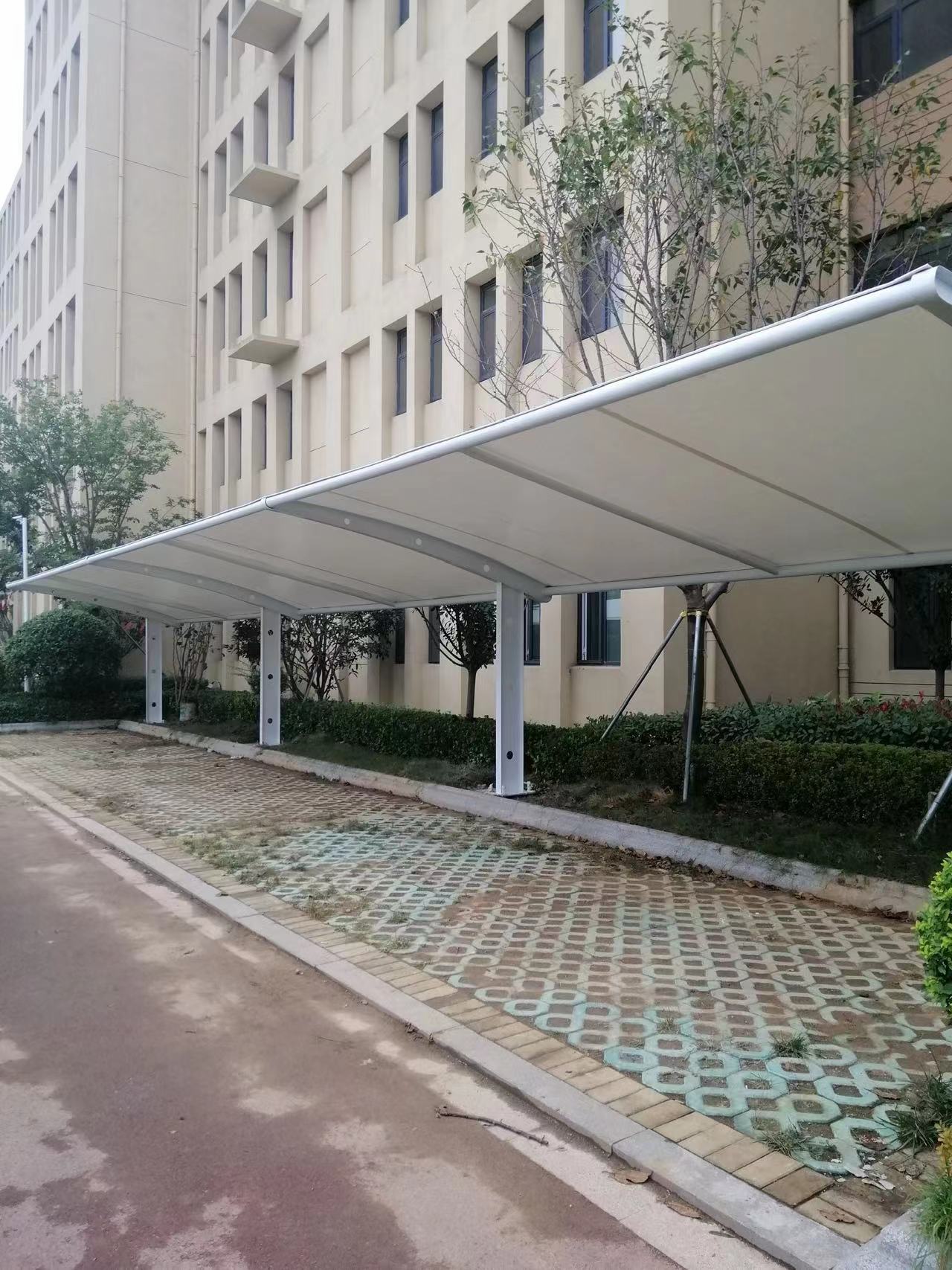 小區膜結構車棚 (2)