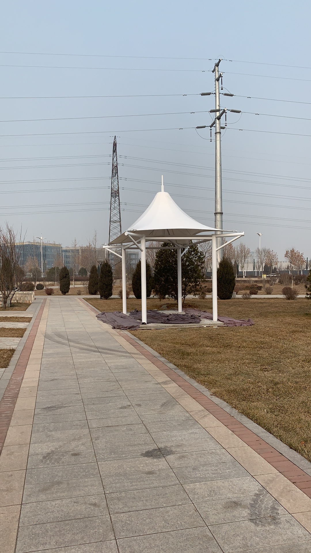 晉中膜結構，晉中張拉膜，晉中蕭河公園膜結構